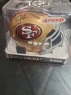 Brandon Aiyuk Signed San Francisco 49ers Riddell Speed Mini Helmet