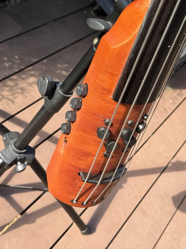 NS CRM 5 String Electric Upright Bass - Image 3 of 4