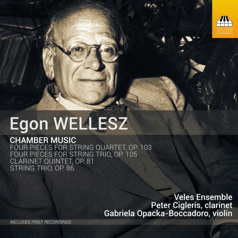 TOCC0617 Veles Ensemble/Cigleris Wellesz:chamber Music CD TOCC0617 NEW