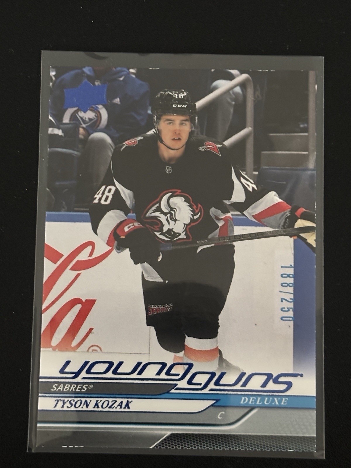 2024-25 Upper Deck Extended Series - Young Guns Tyson Kozak #715 Deluxe /250 (RC