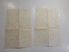 Civil War Letter 13th Kentucky 1863 Chaplain Sweetheart Battle World Alone VTG