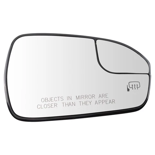 TRQ MGA16775 Power Side View Mirror Glass For Ford Fusion 13-20 RH DS7Z17K707B