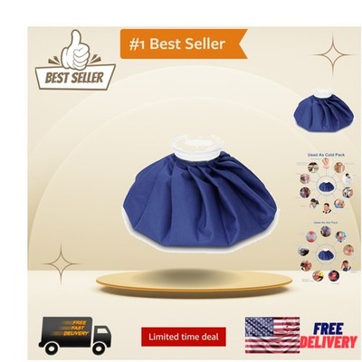 Portable 9in Hot & Cold Therapy Ice Pack for Headaches and Menstrual Relief