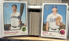 2022 Topps Heritage High Number (225) Card Comp Set Base And SPs #501-#725 +58