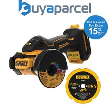 Dewalt DCS438N 18v XR Brushless Cut Off Circular Saw 76mm + Multi Diamond Blade