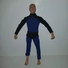 Vtg. GI Joe 1964 Hasbro Action Figure 12" Painted Hair Scar Broken Arm See Pics