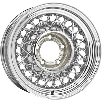 WHEEL VINTIQUES 74 Series Cadillac Style Wire 15x6 5x127 ET-12