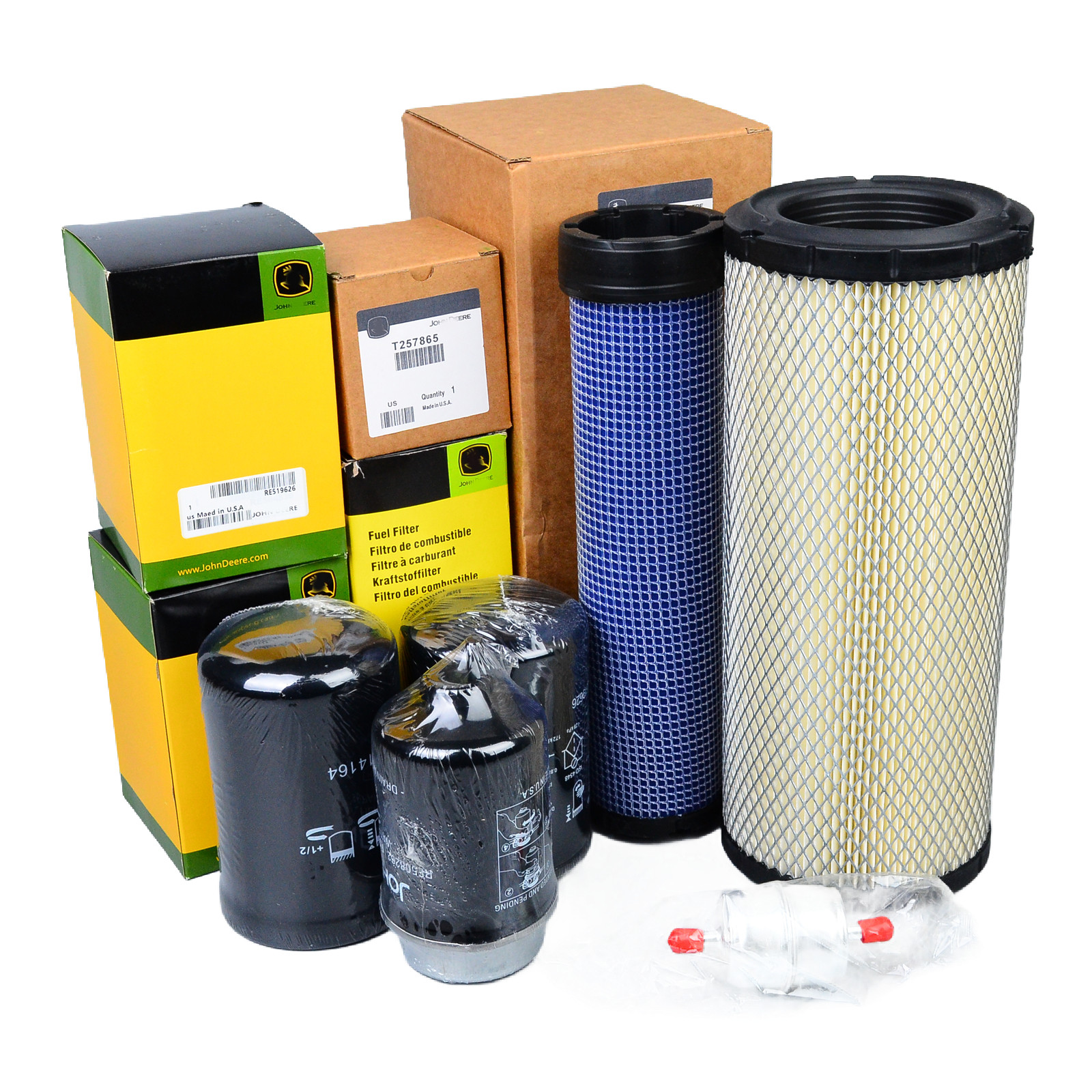 Complete Filter Service Kit for Compact Track Loader John Deere CT322