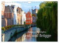 Calendar 2027 · US Version · Belgium Highlights Ghent And Bruges (Wall Calendar