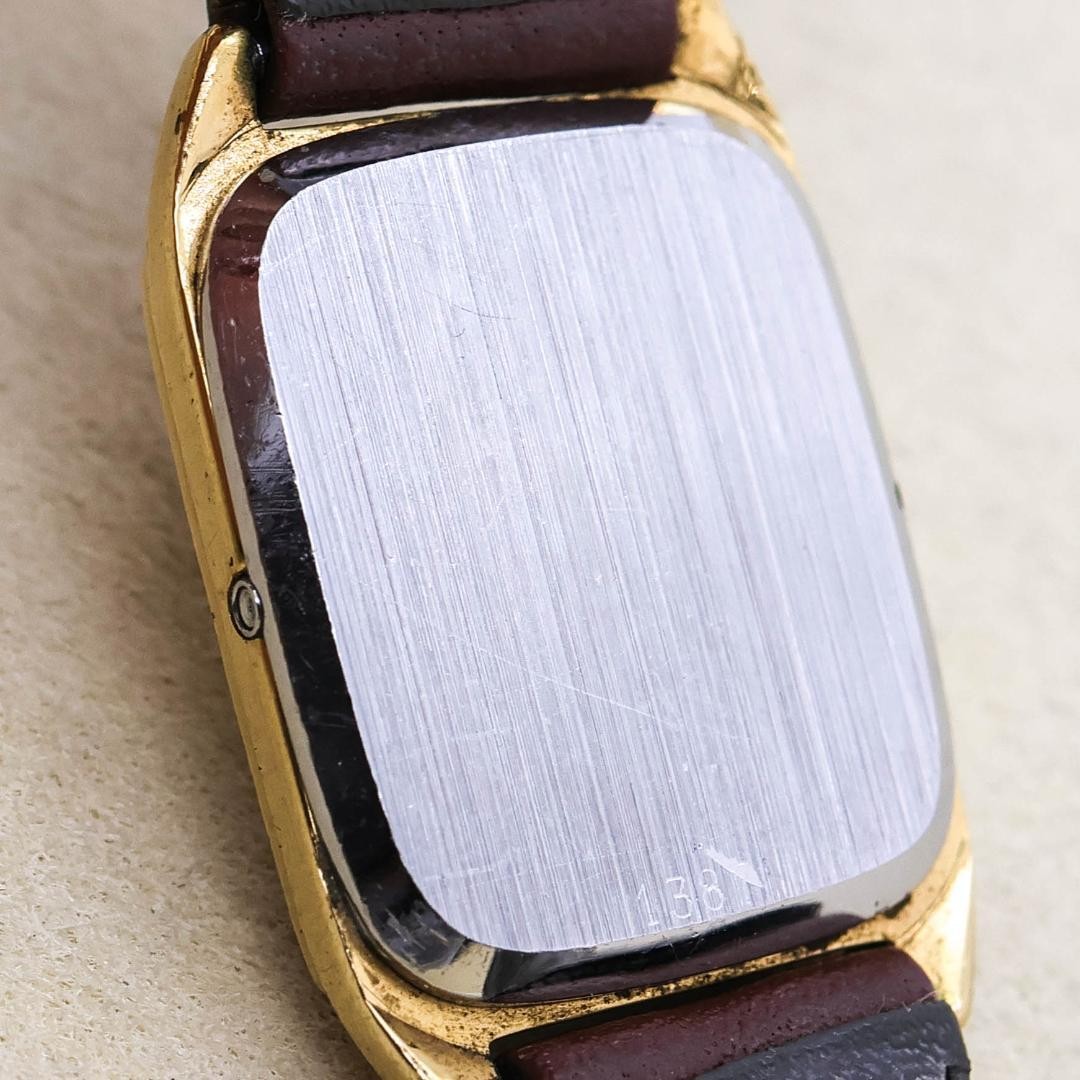 Operational OMEGA DEVIL Watch Square Push-Type Cr… - image 9