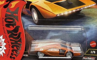 Hot Wheels 2025 Car Culture Hammer Drop Lancia Stratos Zero Premium   