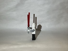 Lego Star Wars Asajj Ventress Minifigure 75087, 2015, Curved Lightsaber Hilts