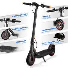 Adult Electric Scooter USB-C Charge Long Range High Speed 25KM/H Urban Commuter