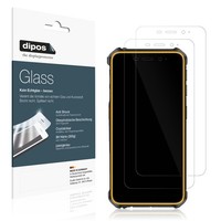 2X Schutzfolie FüR Ulefone Armor X12 Pro - Anti-Shock 9H Folie Dipos Glass