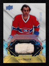 2019-20 Upper Deck Engrained Remnants 63/100 Guy Lafleur #R-GL HOF 7b5