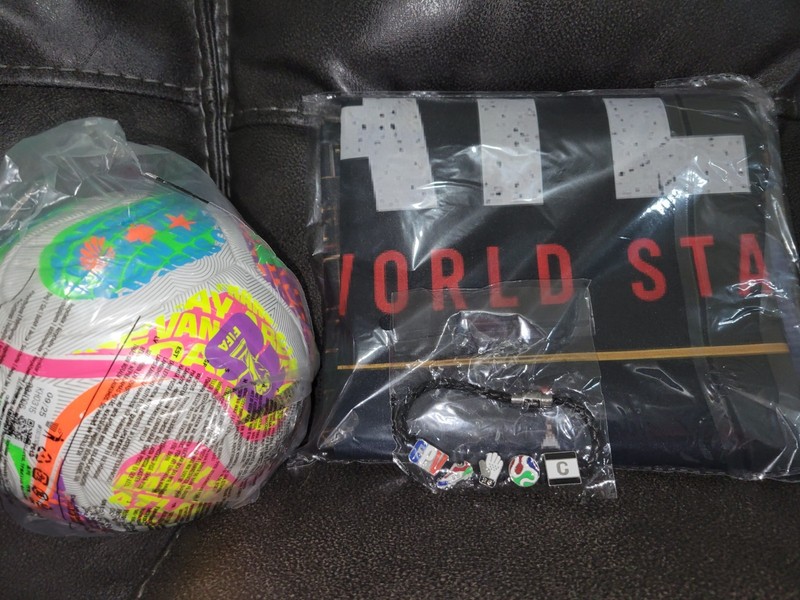 FIFA 26 MINI SOCCER BALL, CAPE VERDE  BRACELET, GAME DAY PONCHO