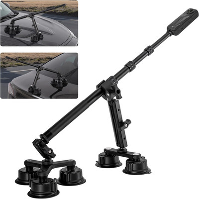 Suction Cup Car Mount for Insta360, for Gopro, Action Camera Car Mount Kit for I