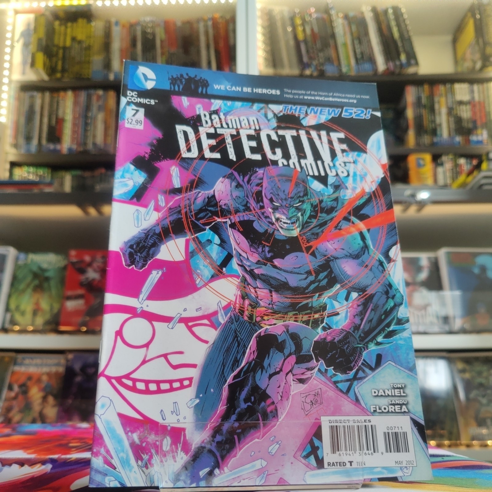 DC Comics Batman Detective Comics #7  2012 Single Issue Comic Bagged And Boarded