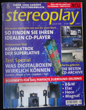 STEREOPLAY 8/99,ELECTROCOMPANIET EMC 1,SPHINX PROJECT32,MARANTZ CD 17 II,MYRAD T