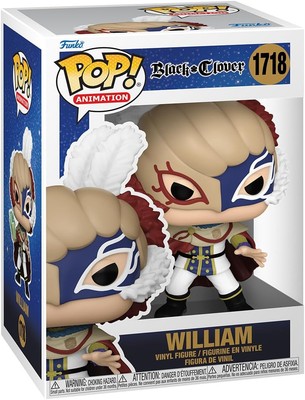 Funko Pop! Animation: Black Clover - William Vangeance - Vinyl-Sammlerfigur