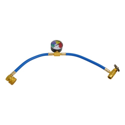 Recharge Hose With Pressure Gauge R134A Recharge Hose Accurate Pressure Gauge - Picture 8 of 12