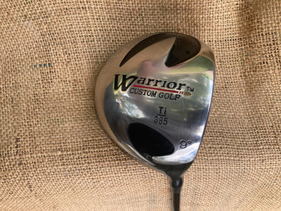 Warrior Custom Golf 385Ti 9° Driver   Harrison LONG DRIVE Professional Graphite