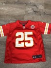 Kansas City Chiefs Jamaal Charles #25 NFL On Field Jersey Youth Medium 5/6 M Red