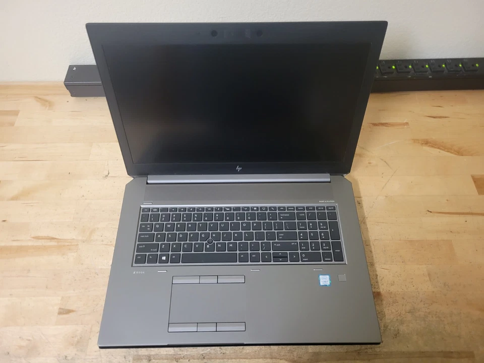 HP ZBook 17 G6 intel i7 9th Gen Laptop READ DESCRIPTION - Image 2 of 4