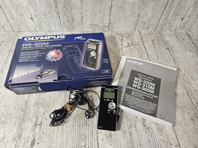 Olympus WS-320M Digital Voice Recorder USB Direct Working Notiz Handheld 