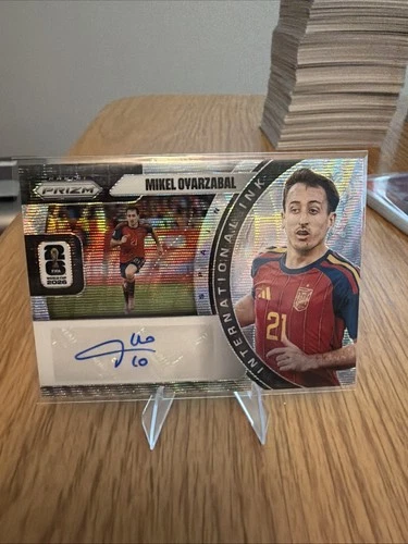 2026 Panini Prizm FIFA World Cup International Ink #II-MO Mikel Oyarzabal Auto