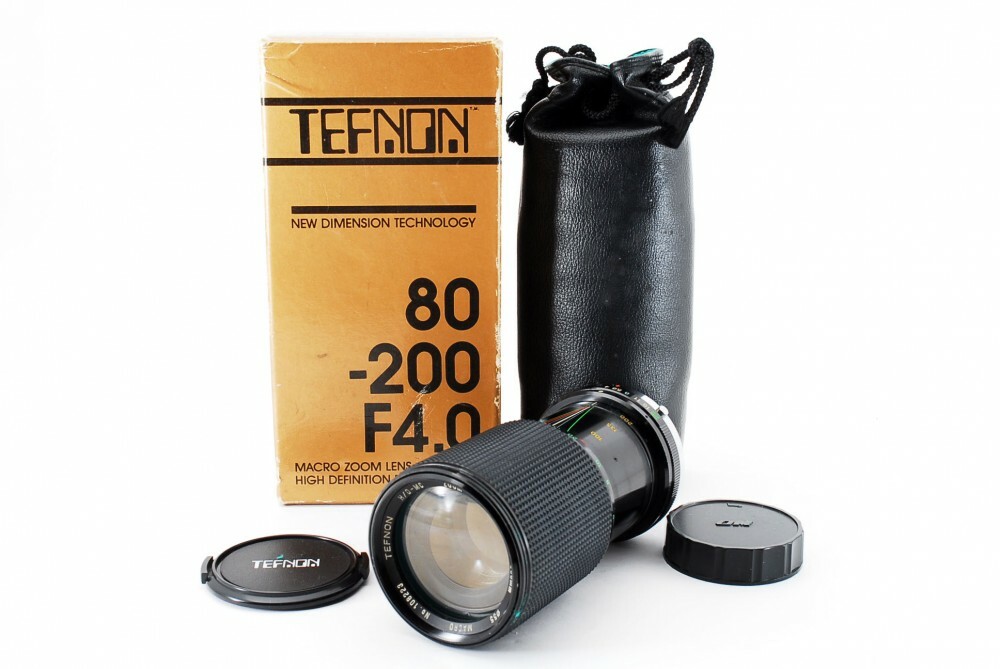 レア　tefnon 80-200mm f4 macro Fマウント レア tefnon 80-200mm f4 macro Fマウント TEFNON 80-200mm F