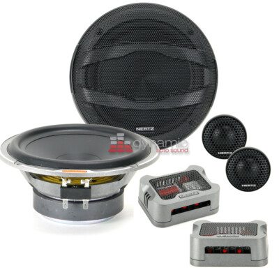 Hertz MPK 165P.3 Pro Mille 6-1/2'' 2-Way Car Audio Component Speaker System NEW