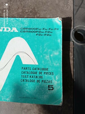 Original Honda CBR600F/F2 Parts Catalog | eBay