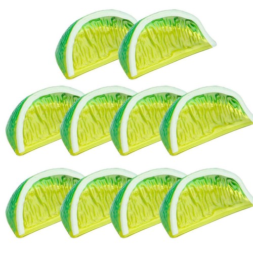 10pcs Fake Lemon Slice Artificial Fruit Simulation Slices Home Food Party Decor - Picture 11 of 13