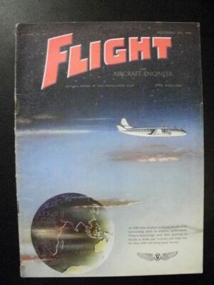 Luftfahrtmagazin FLIGHT Nr. 2140 -1949 / Design of turboprop transports