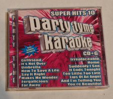 Party Tyme Karaoke: Super Hits, Vol. 10 - Sybersound CD, 2007, Sybersound 