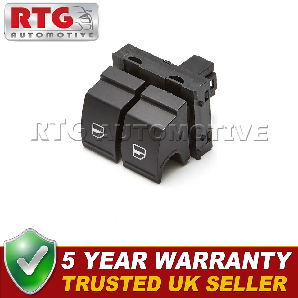 Double Electric Window Switch Button Front Fits Seat VW