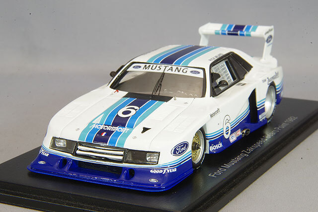 Spark S2630 1/43 MUSTANG ZAKSPEED NO.6 SEARS POINT 1982 RICK Spark S2630 1/43 MUSTANG ZAKSPEED NO.6 SEARS POINT 1982 RICK