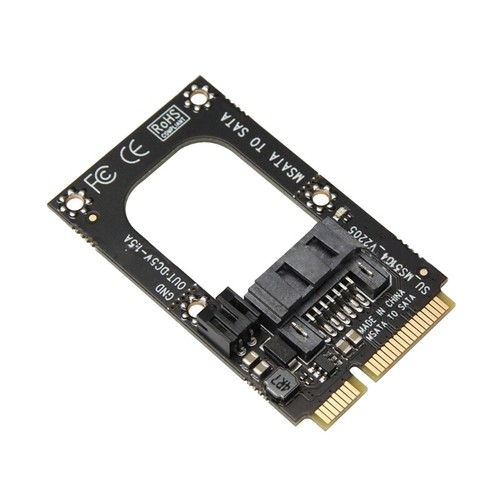 mSATA to Converter Mini to 7Pin Extension Adapter for HDD SSD - Afbeelding 3 van 7
