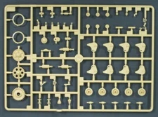 Hobby Boss 1/35 Scale French R35 Tank Parts Tree D from Kit No. 83806