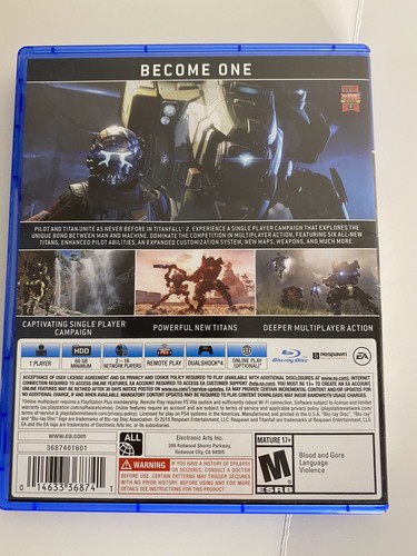 Titanfall 2: (Sony PlayStation 4, 2016) COMPLETE! TESTED! - Picture 2 of 3