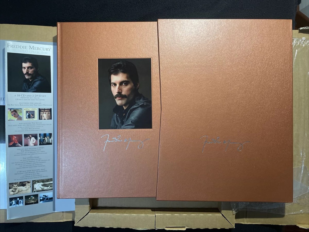 The Freddie Mercury Solo Collection (10 Cd + 2 Dvd + Libro) rare