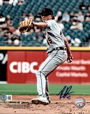Reese Olson Signed Detroit Tigers 8x10 Photo #2 Beckett COA