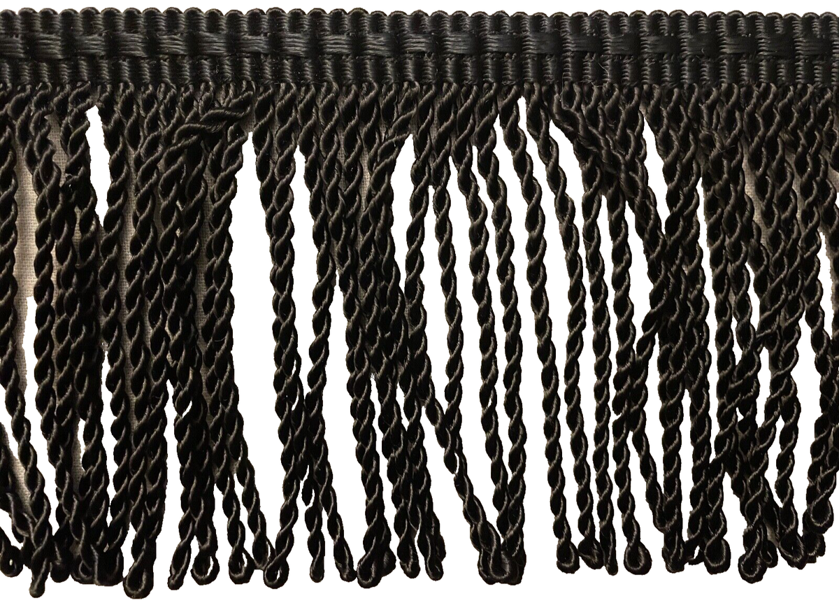 BLACK TWISTED FRINGE - 3