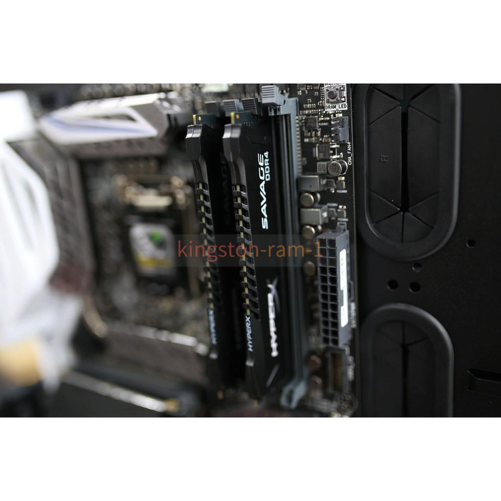 SAVAGE 16 GB (2x8GB) DDR4 2400 MHz PC4-19200 Desktop Memory 288-Pin Black