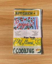 Rifle Paper Co Cookbooks Tea Towel Cotton New - SHIPS OUT FAST