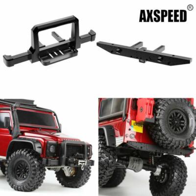 AXSPEED Alloy Hintere Stoßstange Bumper für TRAXXAS TRX-4 1/10 RC Crawler Truck