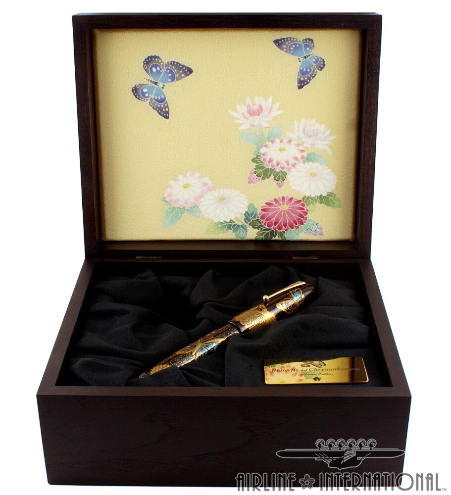 Namiki Butterfly and Chrysanthemum Fountain Pen (Limited Edition 2007) - Ảnh 2