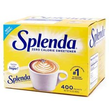 Splenda Zero Calorie Sweetener Packets 400 Count Free Shipping