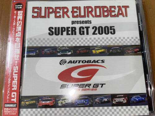SUPER EUROBEAT CD SUPER GT 2005 - Photo 1 sur 2